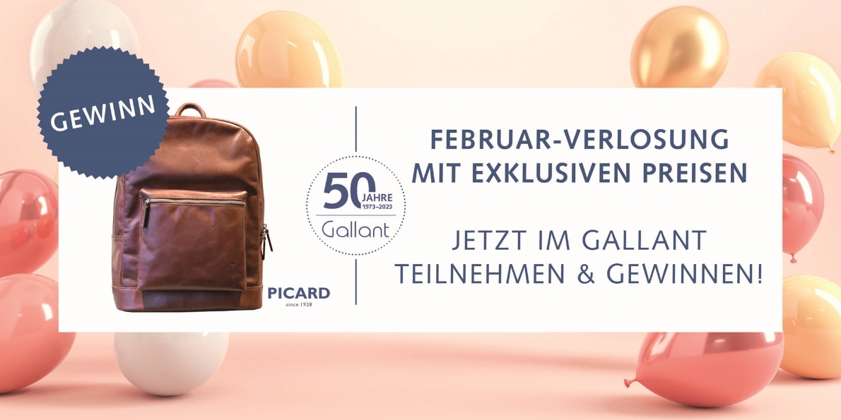 Februar-Verlosung mit exklusiven Preisen
