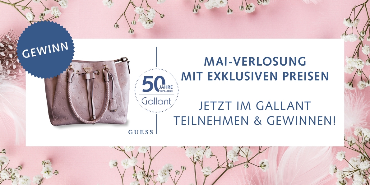Mai-Verlosung mit exklusiven Preisen