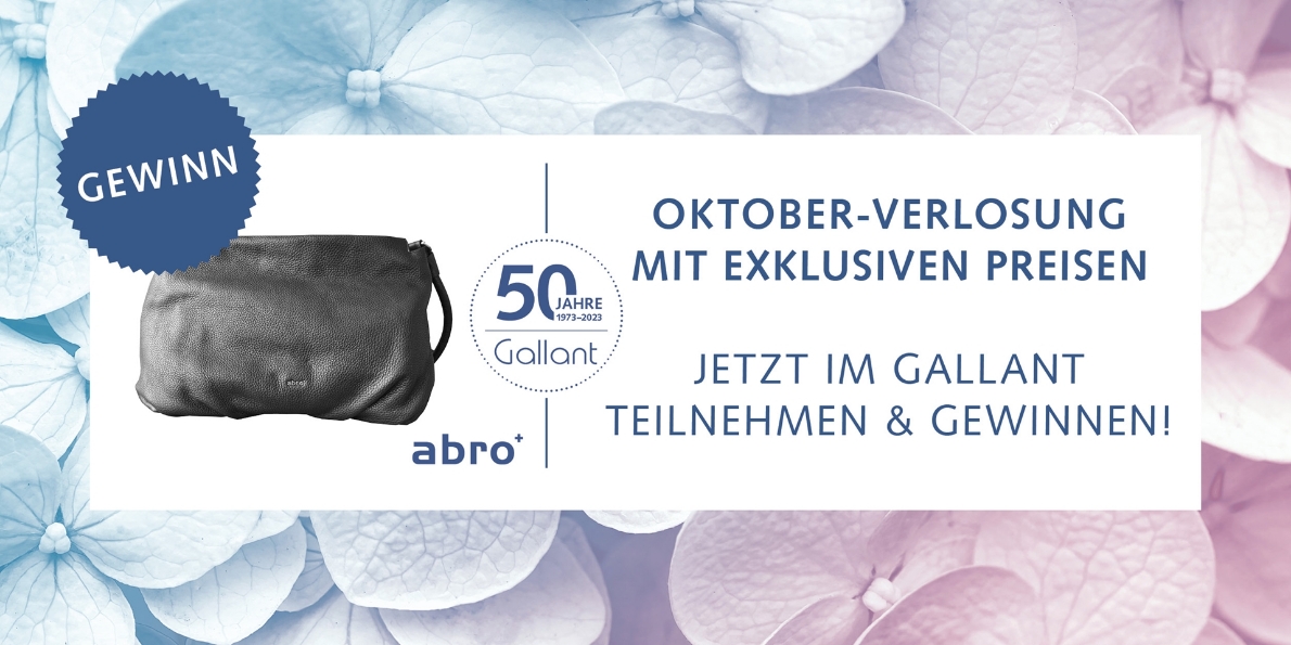 OKTOBER-VERLOSUNG MIT EXKLUSIVEN PREISEN